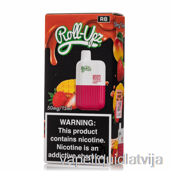 Roll Upz 8000 Vienreizējās Lietošanas Vape šķidrums